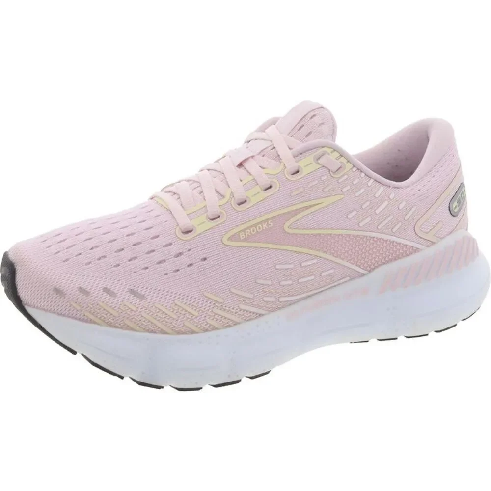 Brooks Womens Glycerin GTS 20 Pink Running & Training Shoes Sneakers NWT